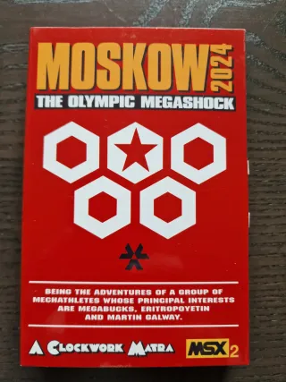 Videojuego Moskow 2024 para MSX2 homebrew completo