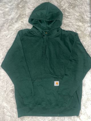 Felpa Carhartt Uomo Taglia XL Verde Scuro