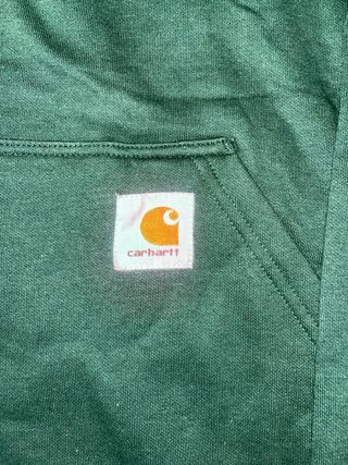 Felpa Carhartt Uomo Taglia XL Verde Scuro