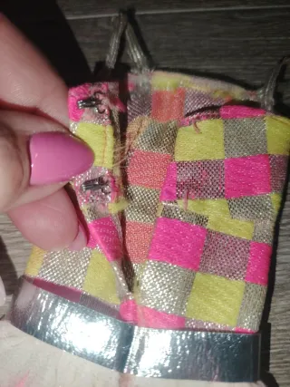 Barbie Outfit 1814 Sparkle Squares 1968