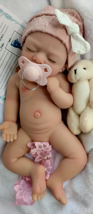 Bebé Reborn Silicona 30cm