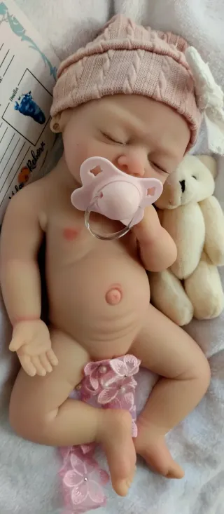 Bebé Reborn Silicona 30cm