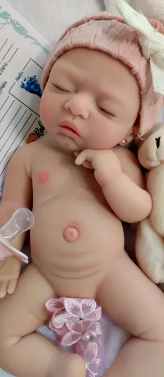 Bebé Reborn Silicona 30cm