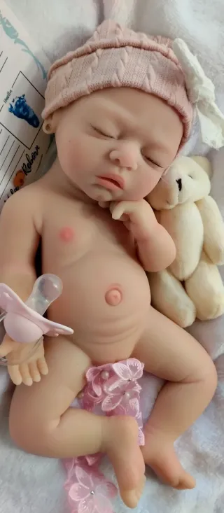 Bebé Reborn Silicona 30cm