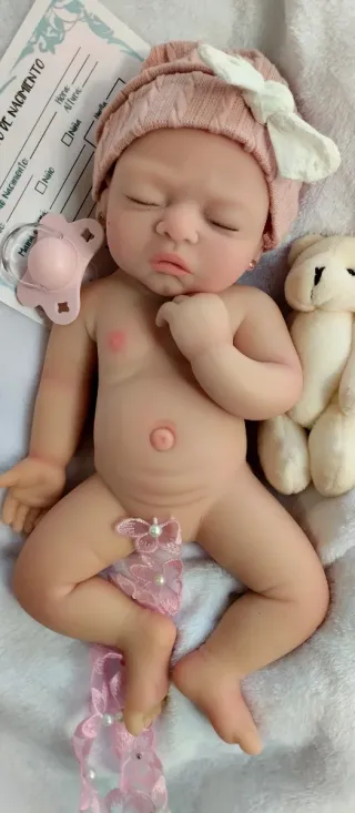 Bebé Reborn Silicona 30cm