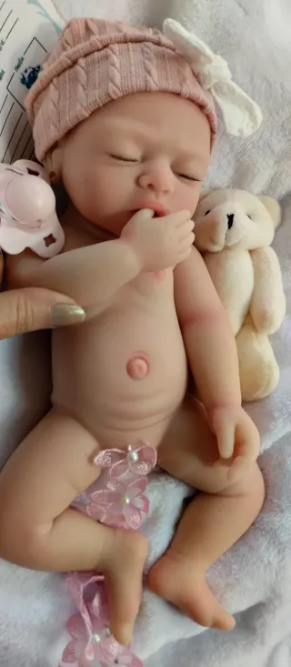 Bebé Reborn Silicona 30cm