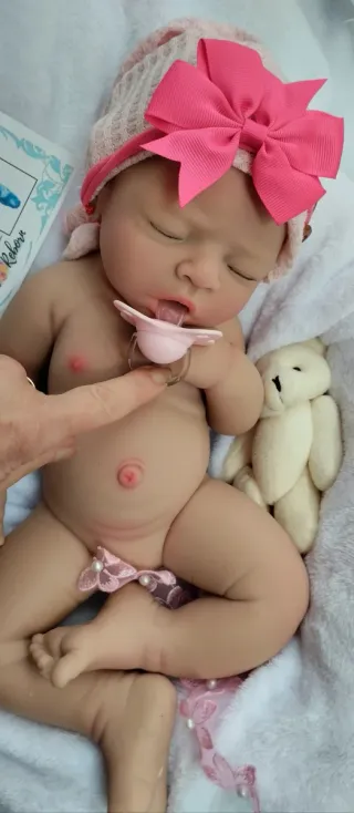Bebé Reborn Silicona 30cm