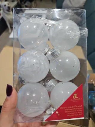 Bolas Navidad de muchos tipos