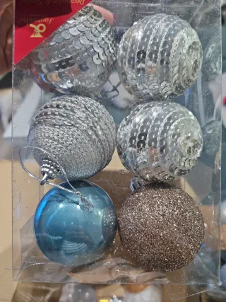Bolas Navidad de muchos tipos