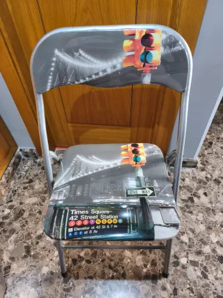 Sedia pieghevole in alluminio Times Square