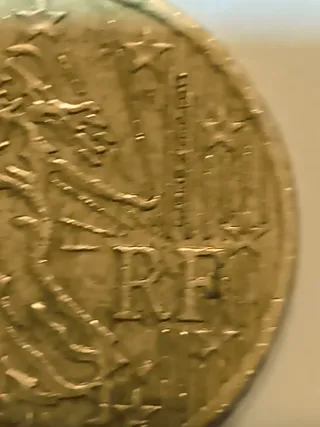 Moneda 50 céntimos R.F. 2000 error estrella y5