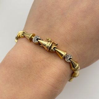Pulsera de oro 18kt