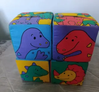 Dados de trapo infantiles