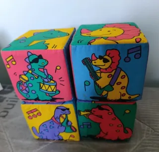 Dados de trapo infantiles