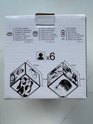 Cubo giratorio porta fotos ALE-HOP