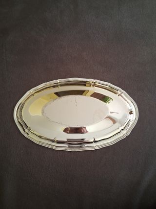 Vassoio placcato Argento Vintage Made in Italy