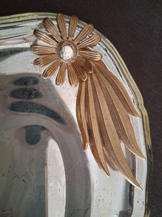 Vassoio placcato Argento Vintage Made in Italy