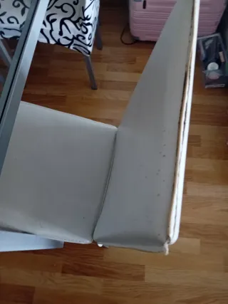 Mesa de comedor cristal y metal