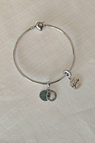Bracciale e charm Pandora argento