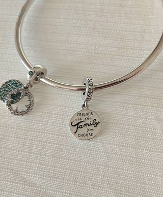 Bracciale e charm Pandora argento