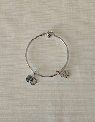 Bracciale e charm Pandora argento