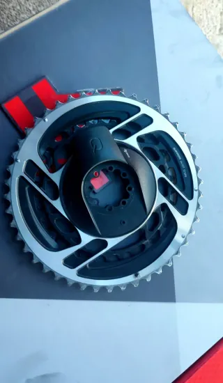 Sram Red platos AXS 46/33 con Potenciómetro quarq