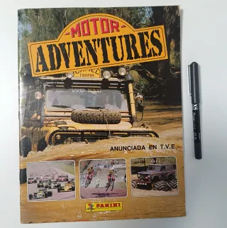 ALBUM DE CROMOS PANINI MOTOR ADVENTURES