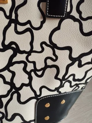 Bolso Tous Blanco y Negro