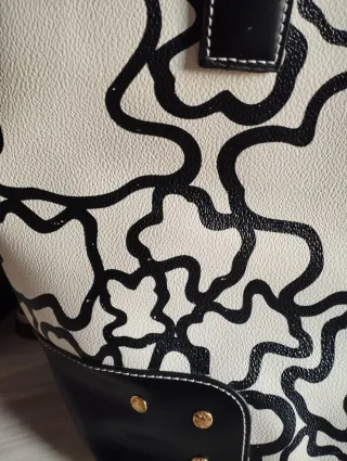 Bolso Tous Blanco y Negro