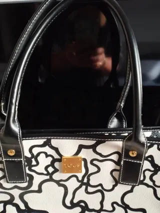 Bolso Tous Blanco y Negro
