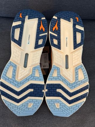 Zapatillas Diadora Running Naranja y Azul