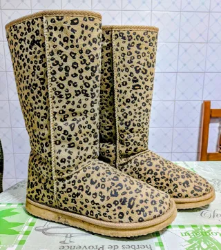 Botas leopardo súper cálidas