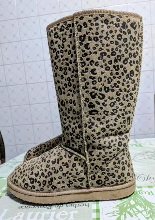Botas leopardo súper cálidas
