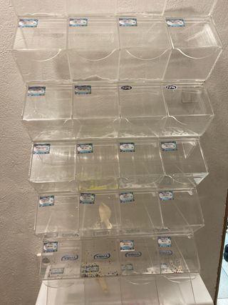 Expositor acrílico para chuches