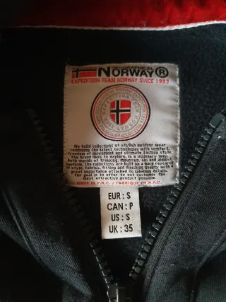 Sudadera Geographical Norway