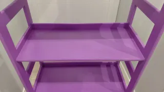 Estantería Morada de Madera