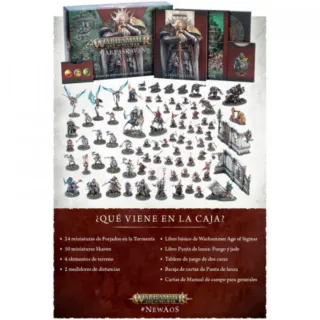 Warhammer Age of Sigmar Skaventide. Caja de Inicio