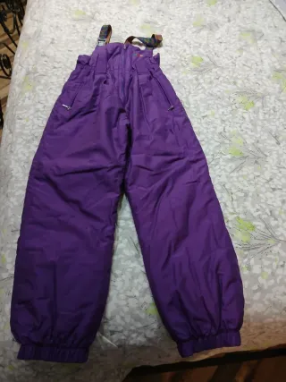 Completo neve bimbi unisex viola