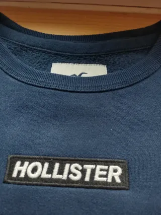 Sudadera Hollister Azul Marino Talla M