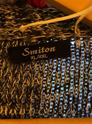 Abrigo largo Sfera multicolor talla única