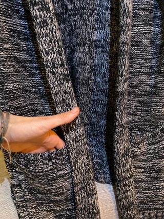 Abrigo largo Sfera multicolor talla única