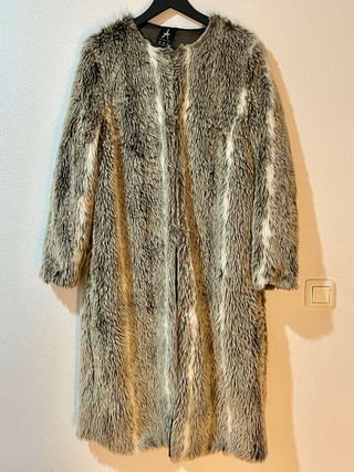 Abrigo largo pelo sintético Atmosphere