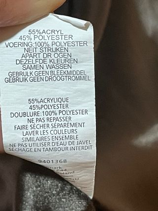 Abrigo largo pelo sintético Atmosphere