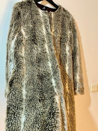 Abrigo largo pelo sintético Atmosphere