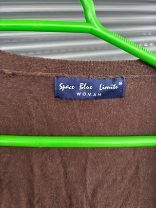 Chaqueta punto marrón Space Blue Limits M