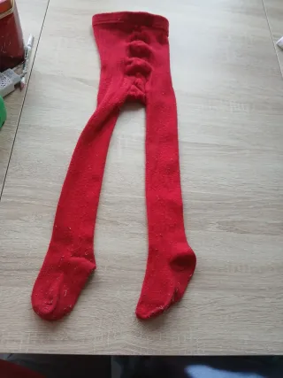 Leotardos rojos niña 6/7 años