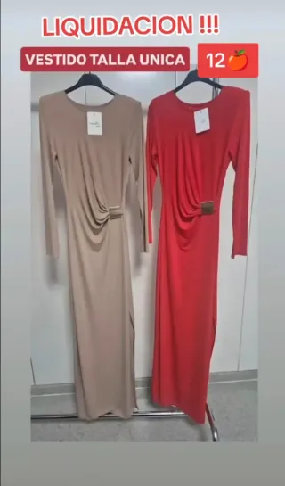 Vestidos Licra Talla Única