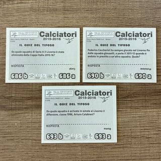 Figurine Calciatori Panini 2015/2016 Livorno