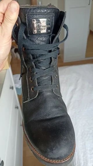 Botas Panama Jack negras con forro