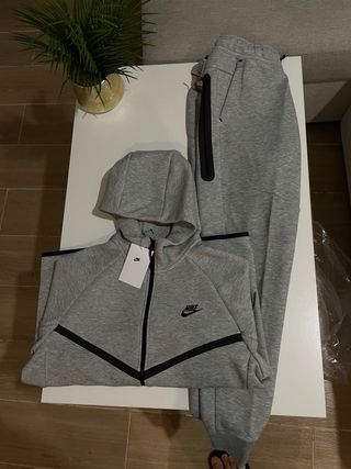 Chándal Nike Tech Gris Original
